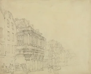 Die Guildhall, Exeter, ca. 1797